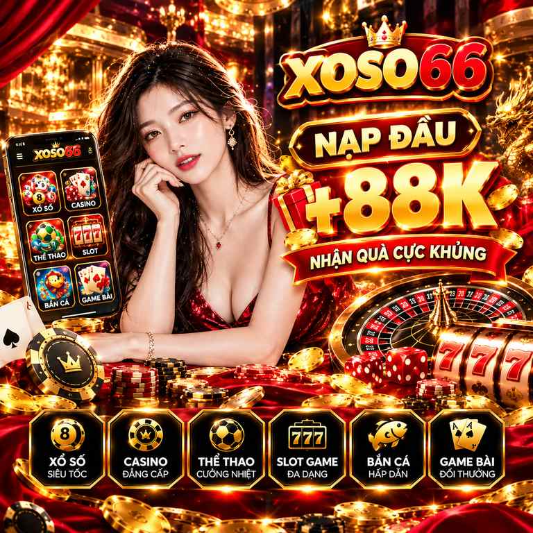 xoso66 nạp đầu + 88k