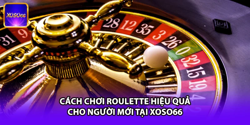 Cách Chơi Roulette Hiệu Quả Cho Người Mới Tại XOSO66