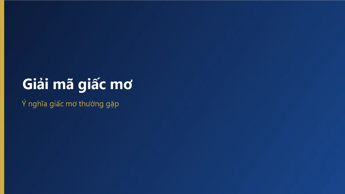 Giải mã giấc mơ thường gặp bằng nhật ký giấc ngủ