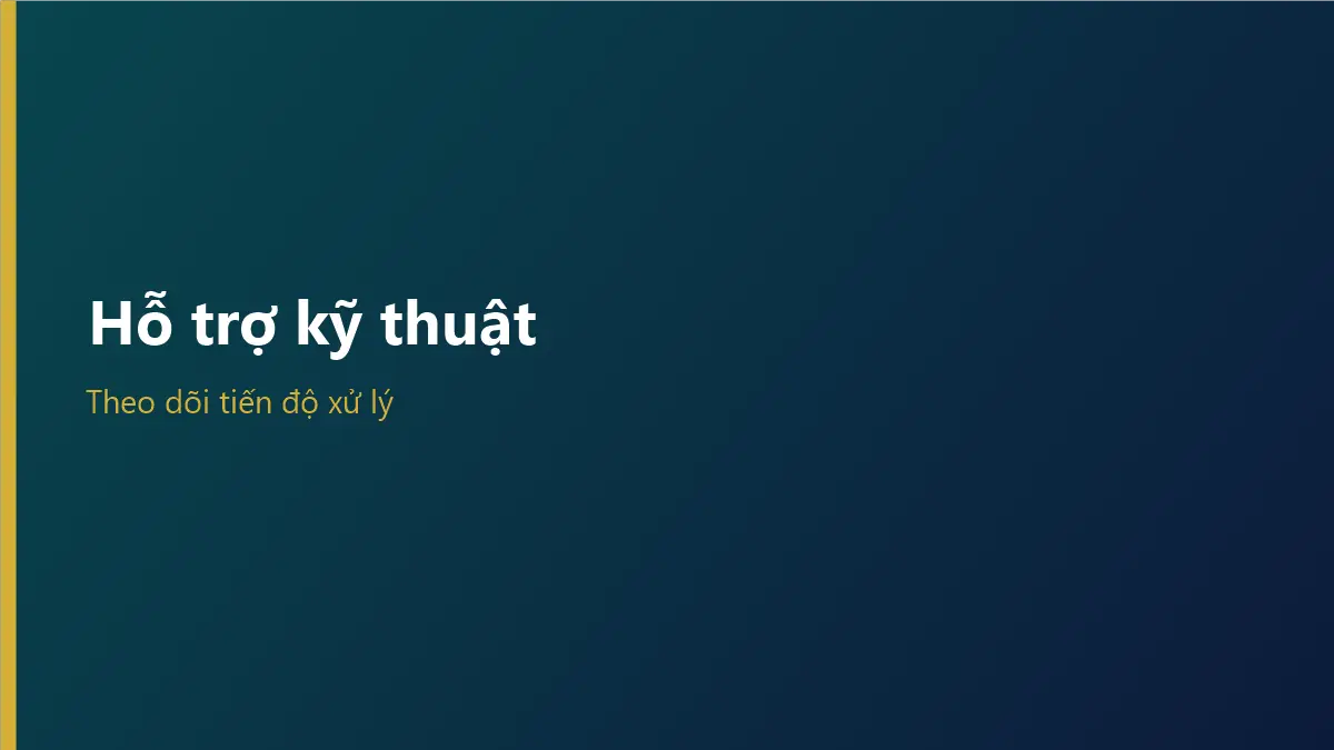 Hỗ trợ kỹ thuật và giao dịch trên xoso66