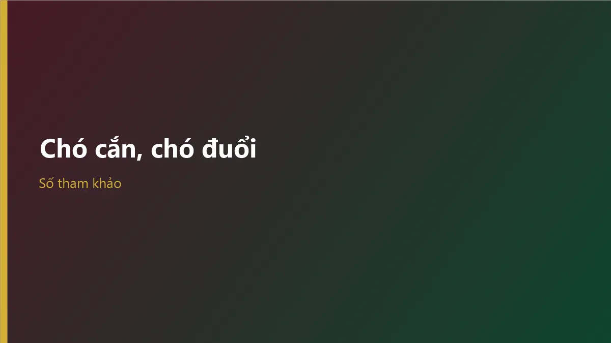 Bảng số mơ chó hai chữ số