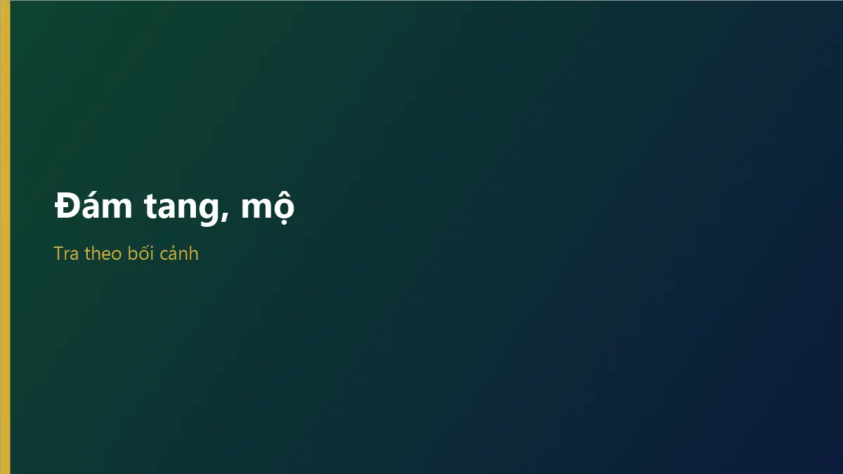 Bảng số mơ người chết hai chữ số